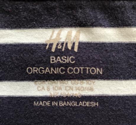 Detské tričko na ramienka h&m d 46, š 28cm, h&m,134