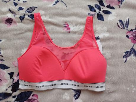 2ks nádherné guess športové podprsenky, guess,l / m