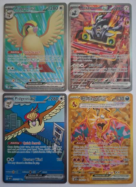 Pokémon karty "obsidian flames" (6),