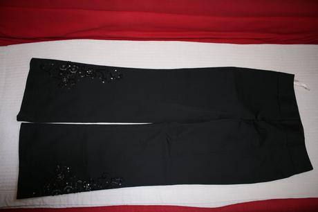 Nenosené čierne spoločenské nohavice zn. next  , next,40