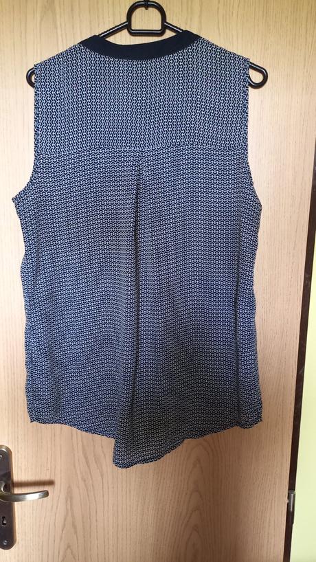 Tmavomodrá blúzka vel.l/xl vzdušná, f&f,xl