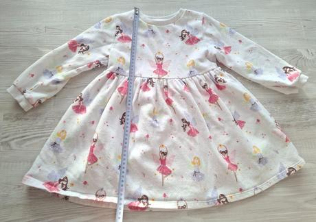 Balík dievčenske šaty, 104–116