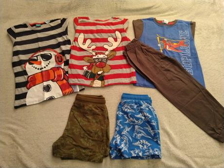 Nové alebo len oprane chlapčenske obl. 110-116, 104–116