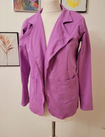 Fialove sako. velkost s. sportovo elegantne, s