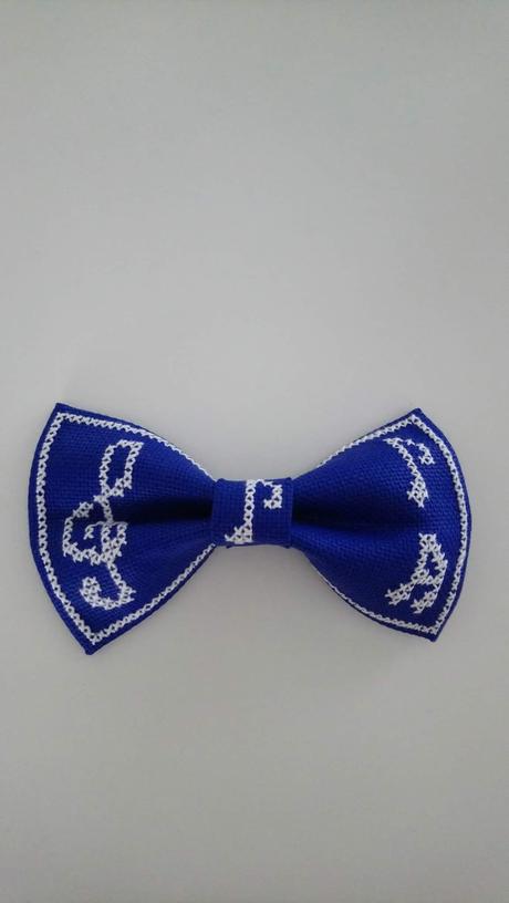 Vyšívané pánske a detské motýliky,