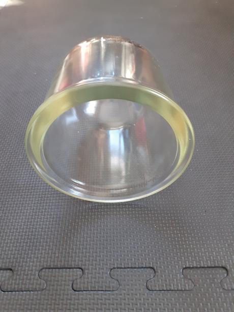 Socialistické sklenené tienidlo na vonkajšiu lampu, 