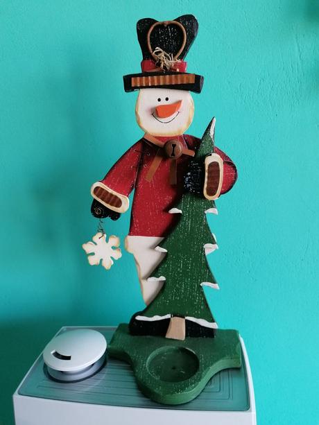 Vianocna dekoracia, svietnik, 