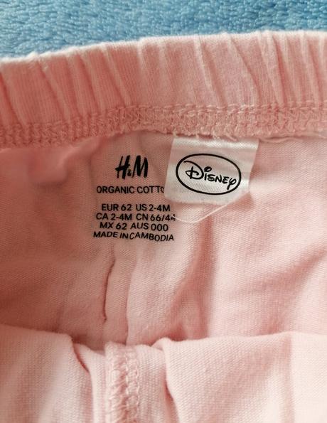 Kratasky 2 ks, h&m,62