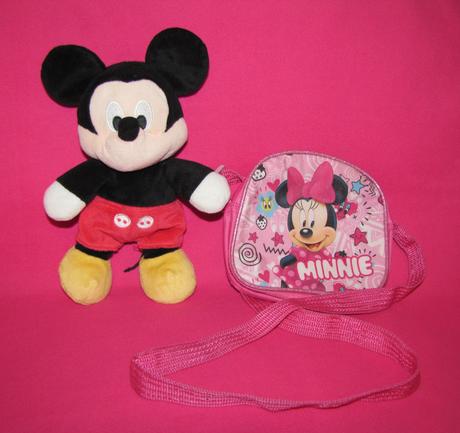 Myšiak mickey a taštička s minnie, 