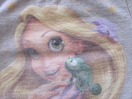 Mikina s rapunzel, h&m,104