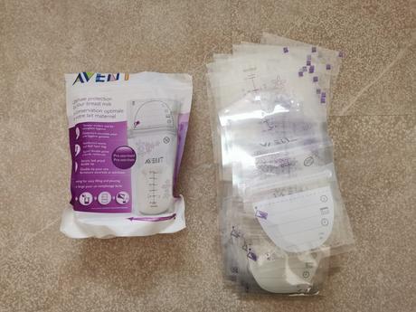 Sáčky na uskladnenie materského mlieka, 