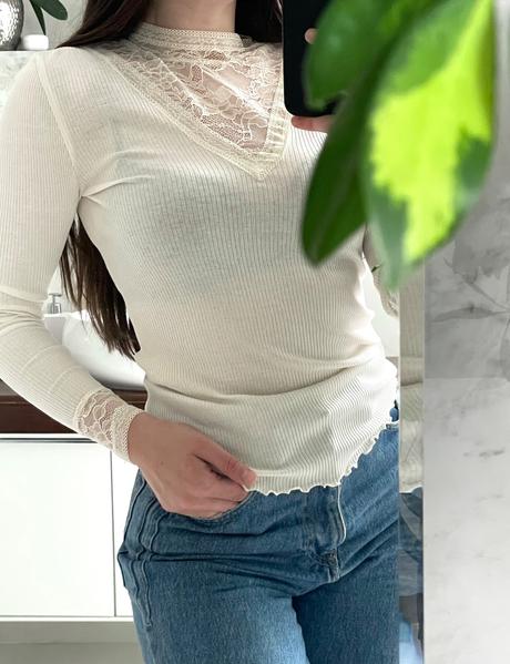 Rosamunde hodvábny top/nátelnik, s