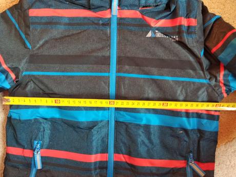 Detská nepremokavá zimná bunda, 122