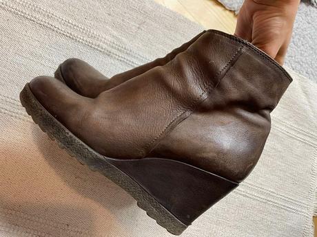 Kožené čižmy oxmo, 39