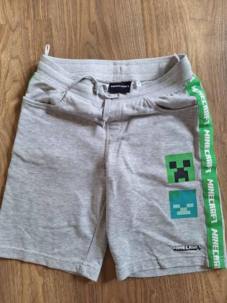 Chlapčenské šortky minecraft, c&a,140