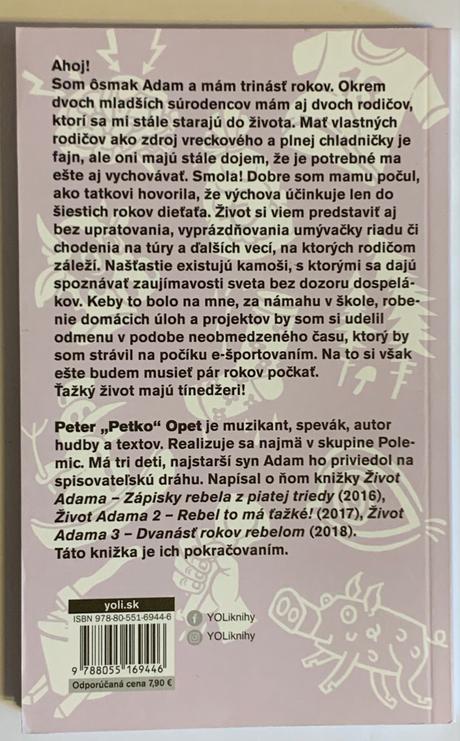 Opet peter - život adama 4 - rebel konečne tínedže, 
