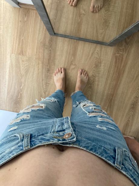 Rifle - mom fit, stradivarius,40