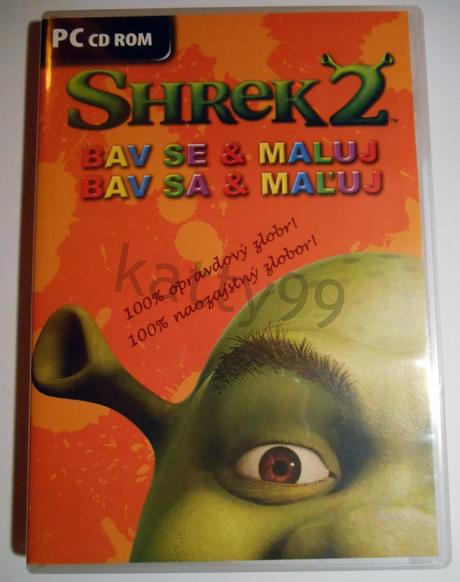 Shrek2 - bav sa a maľuj,