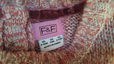 Jesenný pulovrik, f&f,80