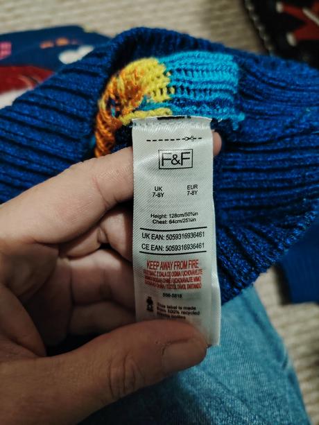 Mikulášsky svetrík, f&f,128