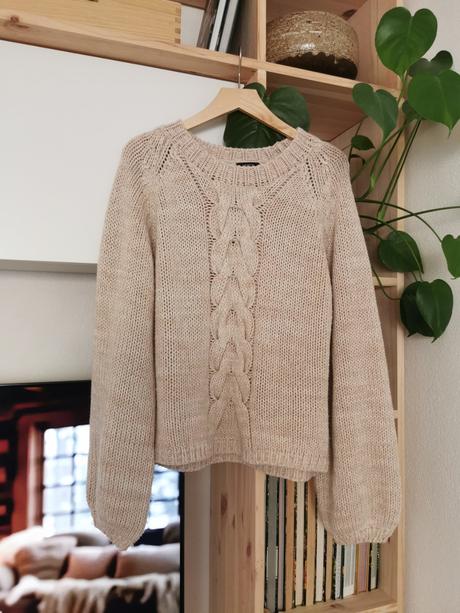 Lindex pleteny sveter, lindex,l