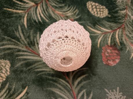 Vianočné háčkované gule, 