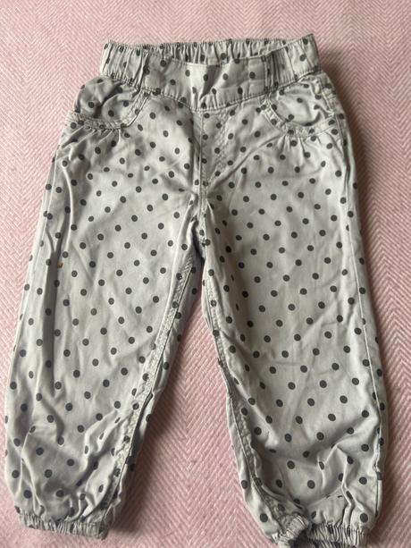 Diev.nohavice h&m v.86, h&m,86