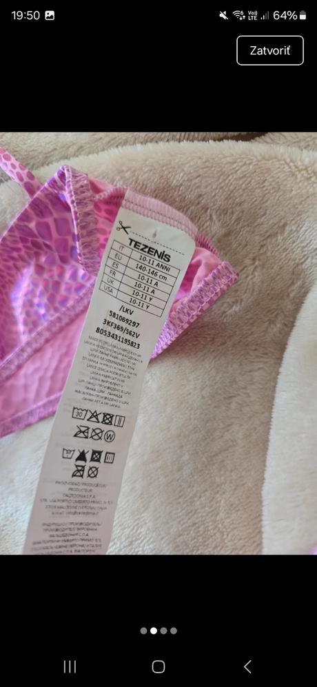 Tezenis plavky, tezenis,140 / 146