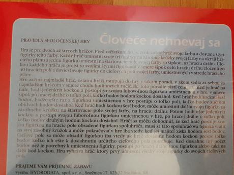 Človeče nehnevaj sa, 