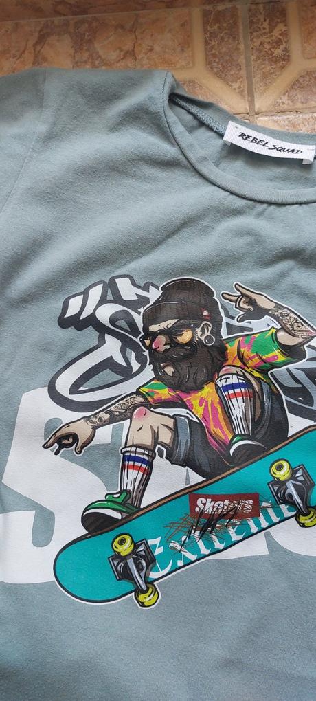 Nátelník skateboard, rebel,122