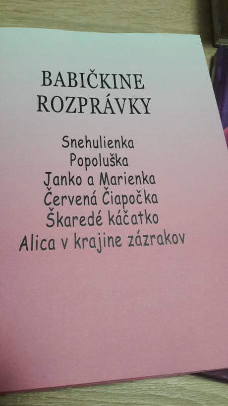 Krásna kniha babičkine rozprávky,