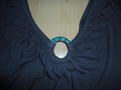 Tmavohnede letne elasticke tricko, m