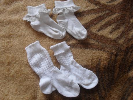 Ponožky k šatkám,sukničke, 19