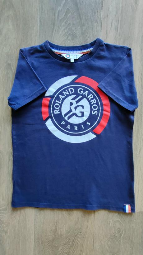 Detské tričko rolland garros, 9-10 r., veľ.140, 140