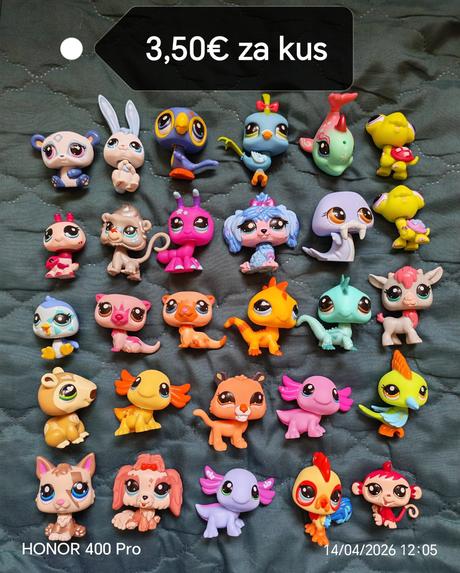 Lps littlest pet shop zvieratka, 