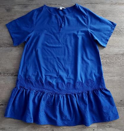 Šaty s madeirovou výšivkou, tchibo,38