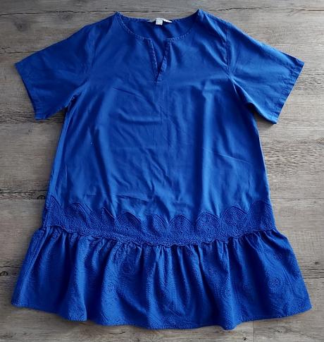 Šaty s madeirovou výšivkou, tchibo,38