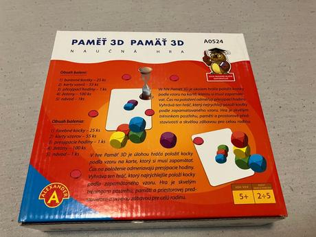 Hra - pamäť 3d, alexander, 