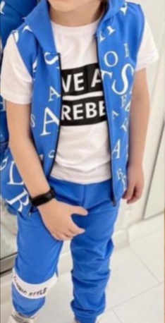 Chlapčenský komplet, 104 - 140