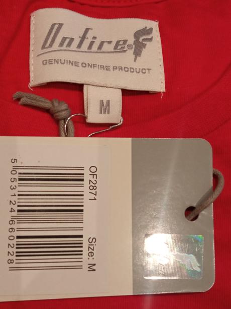 Pánske tričko krátky rukáv onfire (m), m