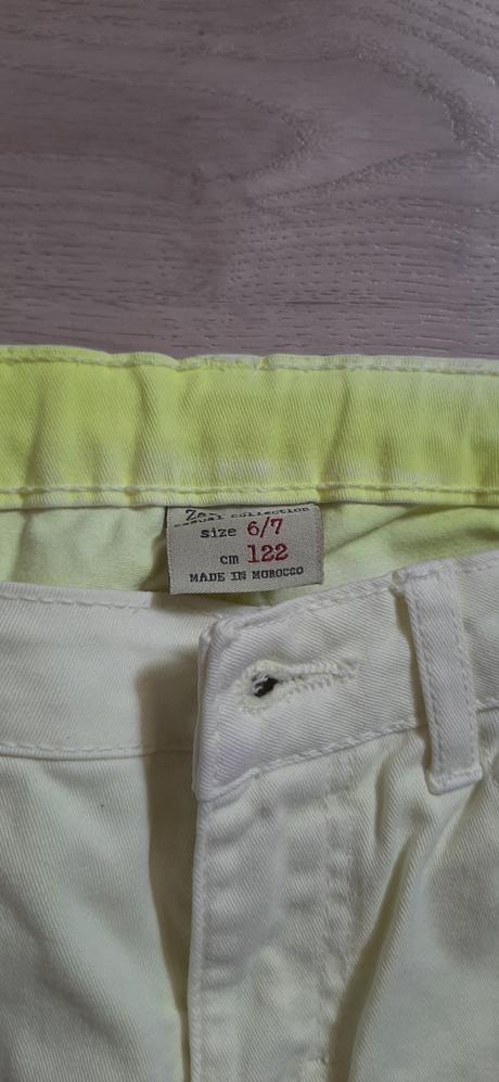 Zlte elastické rifle, zara,122