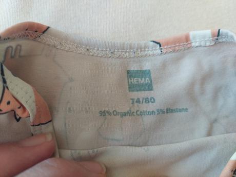 Body z organickej bavlny, hema,74