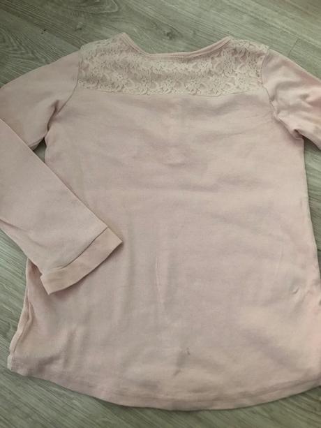 Tričko ružové 8-10 rokov, h&m,134