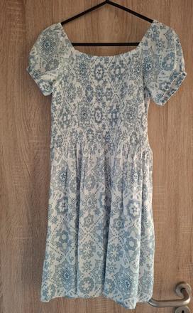 Nové dievčenské bavlnené šaty 164, pepco,164