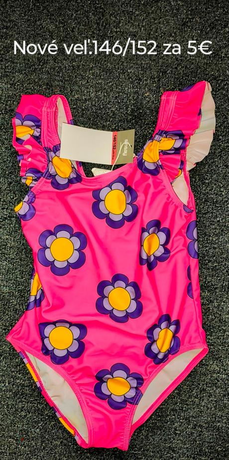 Nové plavky veľ.146/152, sinsay,146 / 152