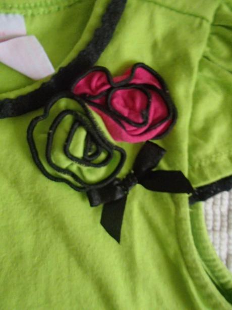 Tričko alebo tunika s kvetinkou v.116, 116