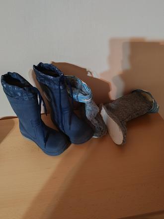 Zateplene gumaky 22/23, lupilu,22