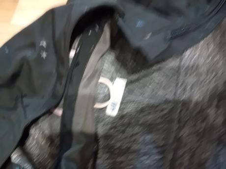 Cierna bunda sofselova, h&m,128