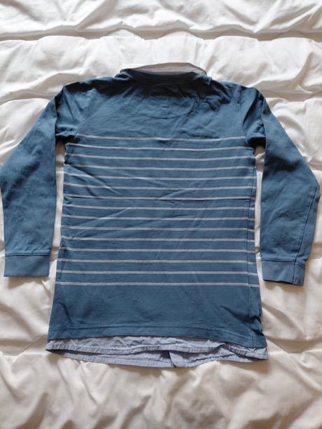 Polo tricko vel 11-12 rokov modre, 152