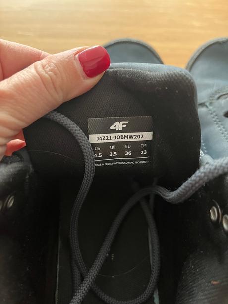 Zateplené topanky 4f 36, 36